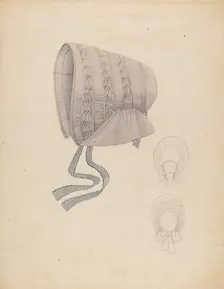 Bonnet, 1935/1942. Creator: Bessie Forman