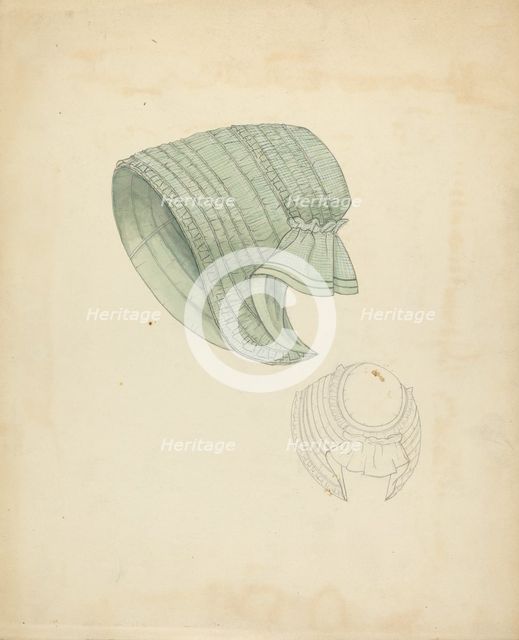 Bonnet, 1935/1942. Creator: Dorothy Gernon.