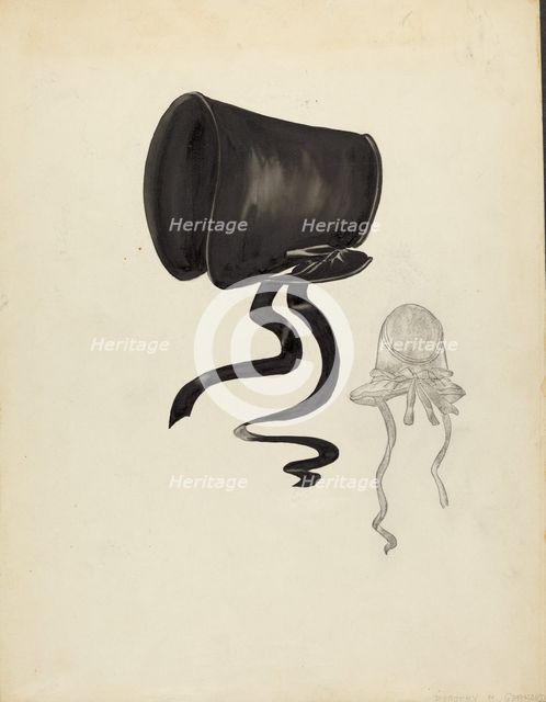 Bonnet, 1935/1942. Creator: Dorothy M. Gerhard.