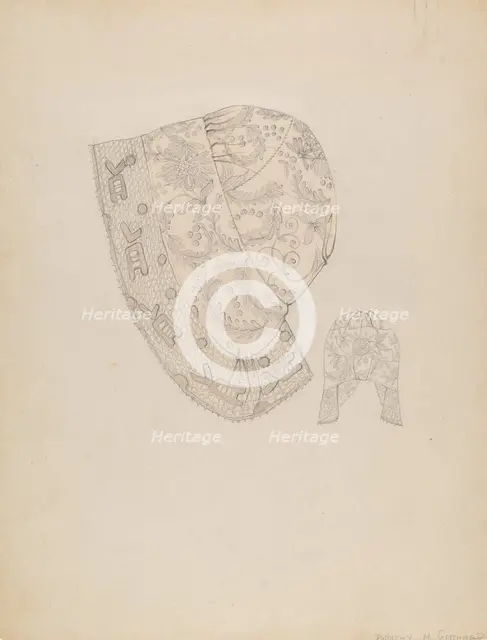 Bonnet, 1935/1942. Creator: Dorothy M. Gerhard.