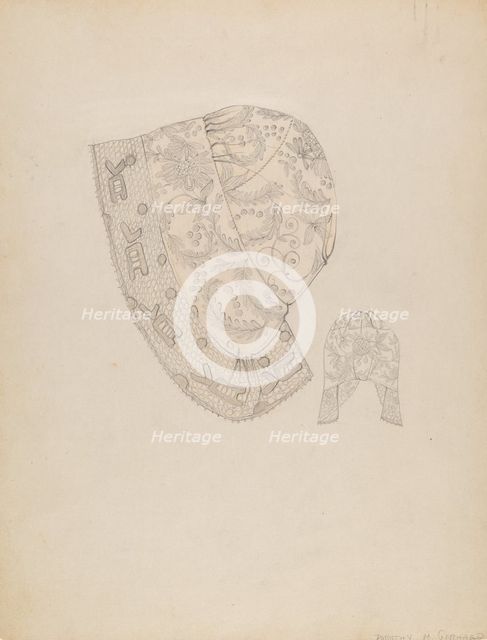 Bonnet, 1935/1942. Creator: Dorothy M. Gerhard.