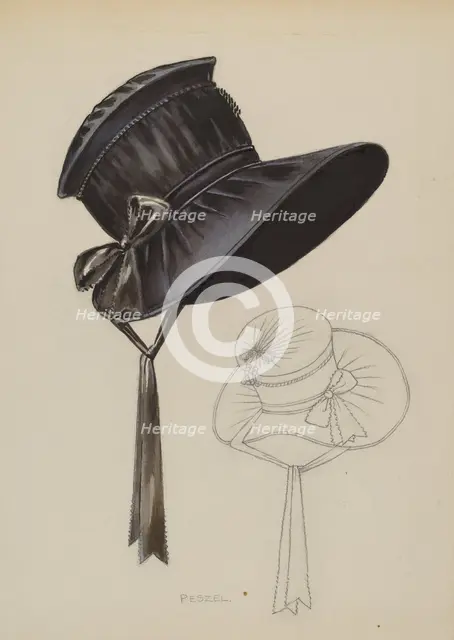 Bonnet, 1935/1942. Creator: Jean Peszel.