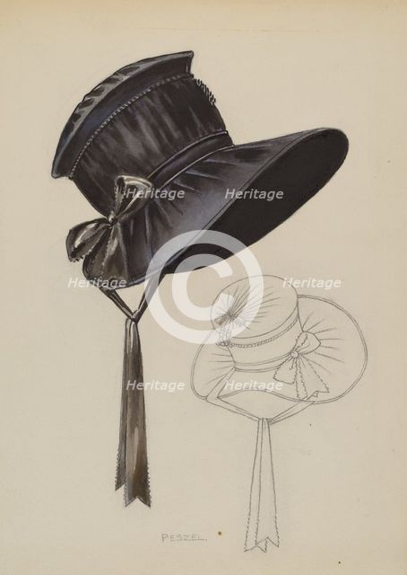 Bonnet, 1935/1942. Creator: Jean Peszel.