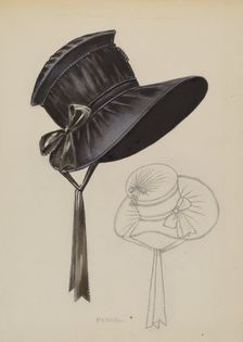 Bonnet, 1935/1942. Creator: Jean Peszel