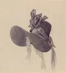 Bonnet, 1935/1942. Creator: Rosalia Lane