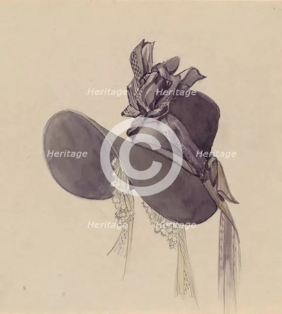 Bonnet, 1935/1942. Creator: Rosalia Lane.