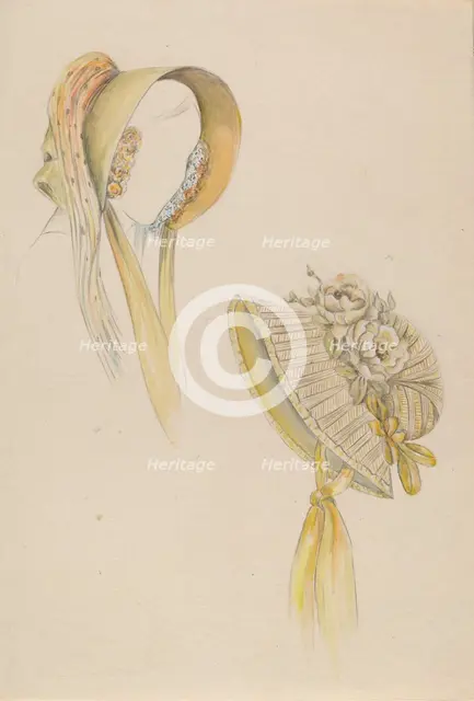 Bonnet, 1935/1942. Creator: Unknown.