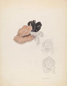 Bonnet, 1935/1942. Creator: Margaret Concha