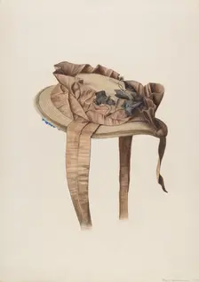 Bonnet, 1942. Creator: Fred Hassebrock
