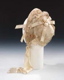 Bonnet, American, 1854. Creator: Unknown