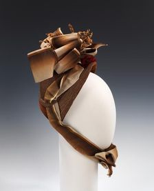 Bonnet, American, 1883. Creator: Unknown