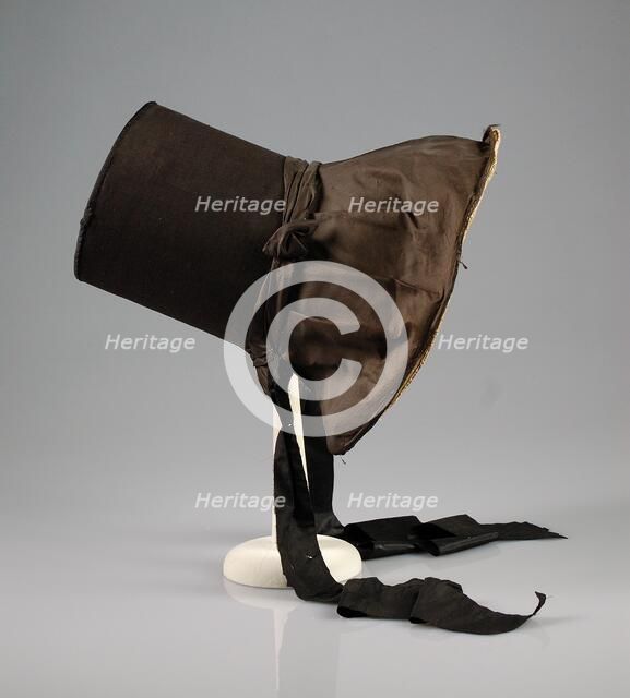 Bonnet, American, ca. 1815. Creator: Unknown.