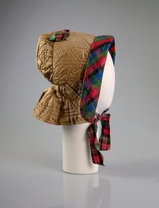 Bonnet, American, ca. 1845. Creator: Unknown
