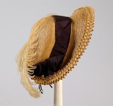Bonnet, American, ca. 1890. Creator: Unknown