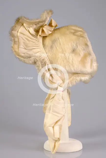 Bonnet, American, ca. 1895. Creator: Unknown.