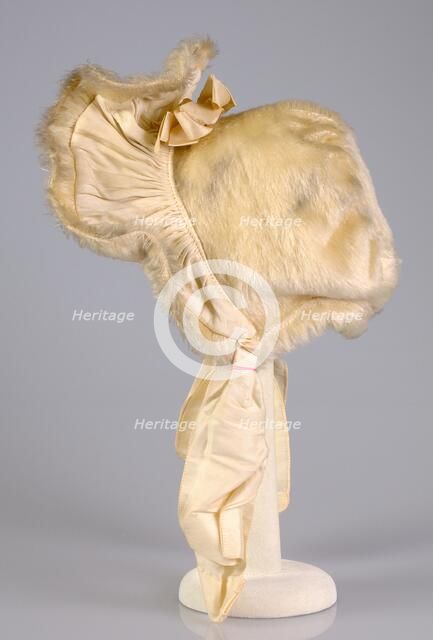 Bonnet, American, ca. 1895. Creator: Unknown.