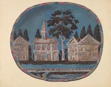 Bonnet Box, c. 1936. Creator: Stewart Wheeler
