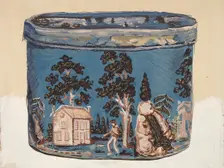 Bonnet Box, c. 1936. Creator: Stewart Wheeler