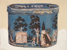 Bonnet Box, c. 1936. Creator: Stewart Wheeler