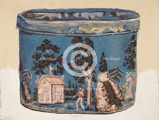 Bonnet Box, c. 1936. Creator: Stewart Wheeler.