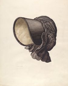 Bonnet, c. 1940. Creator: Lillian Causey