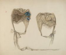Bonnet, c. 1941. Creator: Stella Mosher