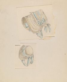 Bonnet, c. 1936. Creator: Margaret Concha
