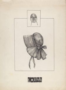 Bonnet, c. 1936. Creator: Ann Gene Buckley