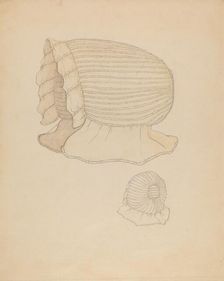 Bonnet, c. 1936. Creator: Doris Beer