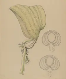 Bonnet, c. 1936. Creator: Jessie M. Benge