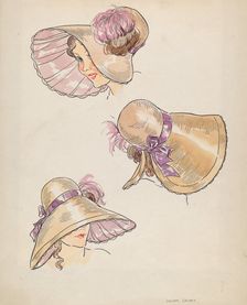 Bonnet, c. 1936. Creator: Lillian Causey