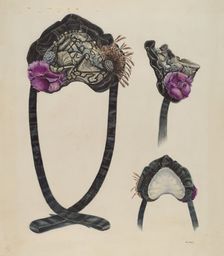 Bonnet, c. 1937. Creator: Al Curry