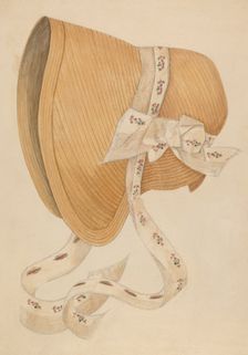Bonnet, c. 1937. Creator: Dorothy Gernon