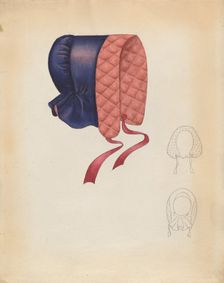 Bonnet, c. 1937. Creator: Dorothy Gernon