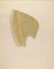 Bonnet, c. 1937. Creator: Doris Beer