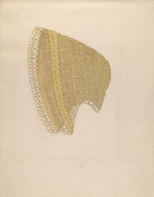 Bonnet, c. 1937. Creator: Doris Beer