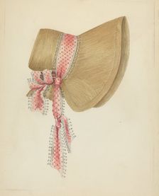 Bonnet, c. 1937. Creator: Esther Hansen