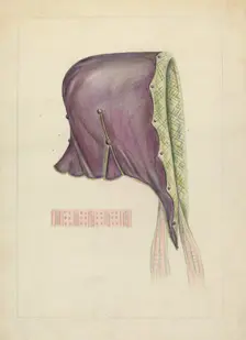Bonnet, c. 1937. Creator: Fanchon Larzelere