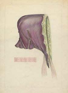 Bonnet, c. 1937. Creator: Fanchon Larzelere