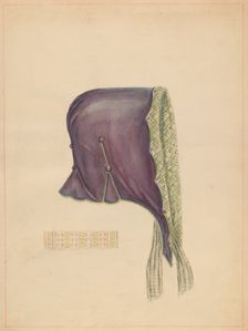 Bonnet, c. 1937. Creator: Fanchon Larzelere