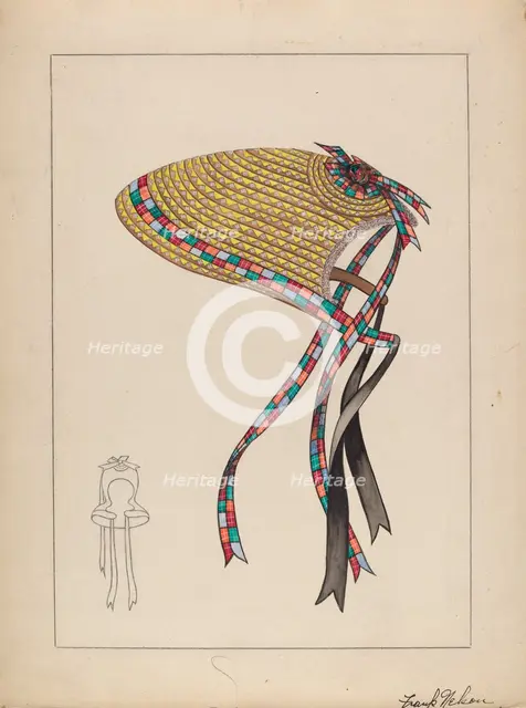 Bonnet, c. 1937. Creator: Frank Nelson.