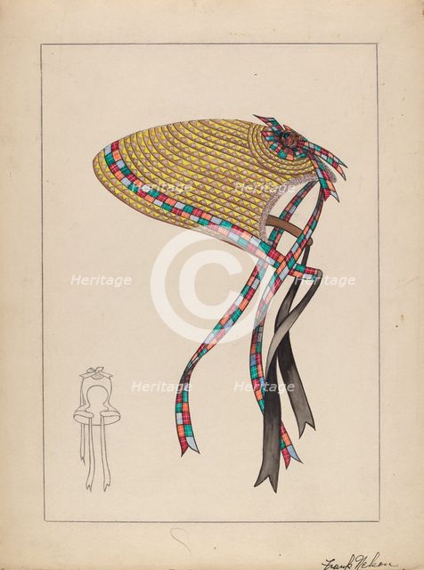 Bonnet, c. 1937. Creator: Frank Nelson.