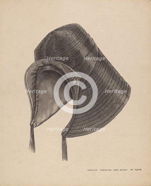 Bonnet, c. 1938. Creator: Francis Law Durand.