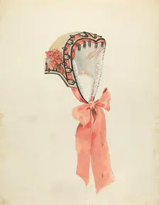 Bonnet, c. 1938. Creator: Gertrude Lemberg