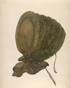 Bonnet, c. 1939. Creator: Marion Gaskill