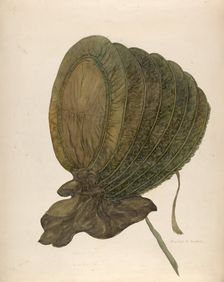 Bonnet, c. 1939. Creator: Marion Gaskill