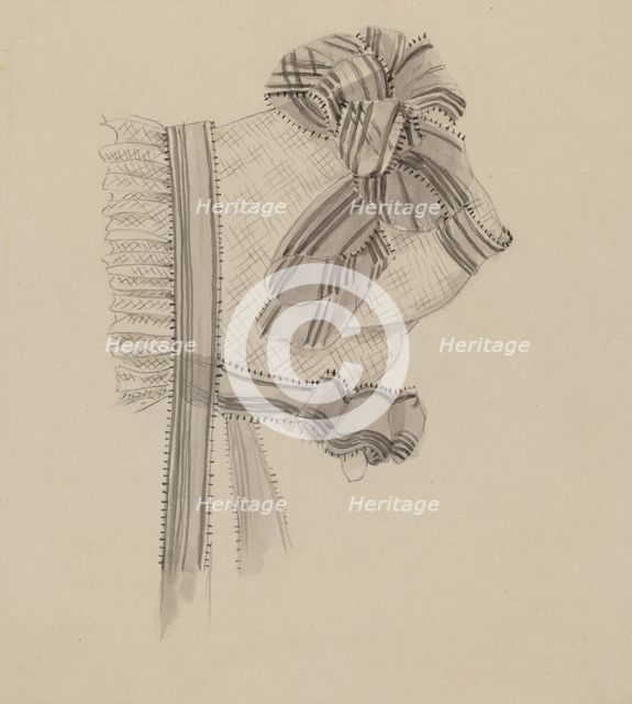 Bonnet, c. 1939. Creator: Ruth Bialostosky.