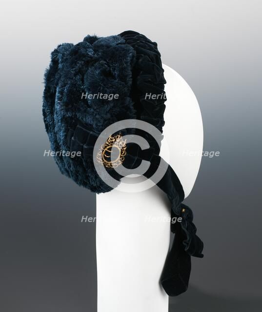 Bonnet, French, 1882. Creator: Madame Henry.