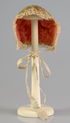 Bonnet, French, ca. 1850. Creator: Unknown