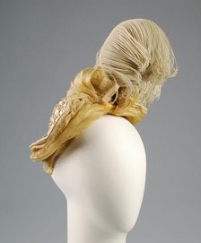 Bonnet, French, ca. 1885. Creator: Berthe